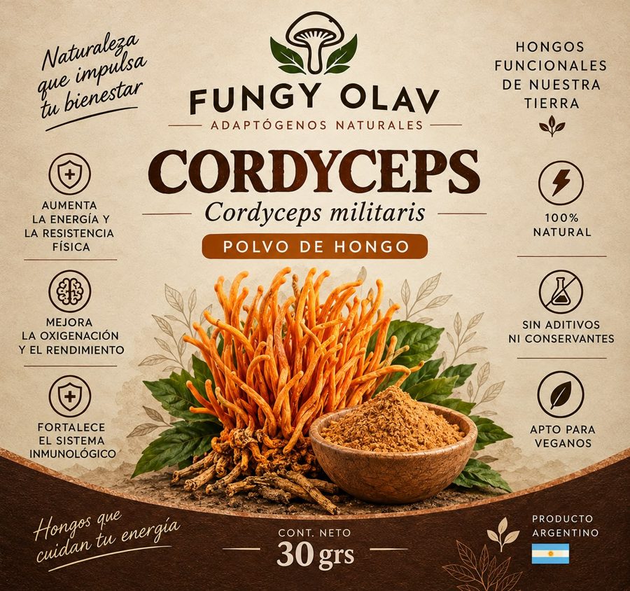 Packaging de Cordyceps